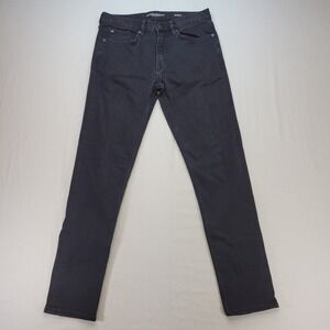 Slim Fit Men's Black Jeans